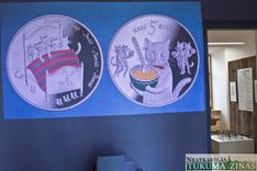 Latvijas Banka pirmo reizi monētu prezentē ārpus Rīgas – pie mums Džūkstē /FOTO/