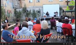 Pastaigas Tukuma Policijas ēkas sētā! /VIDEO/