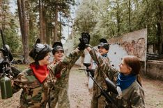 Bērniem draudzīgs peintbols: kā garantēt drošību un parūpēties par jautrību