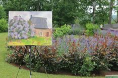 Kalnmuižā atklāta trešā mākslinieku plenēra izstāde