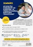 Aicina uz bezmaksas semināru klientu apkalpošanā