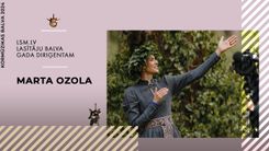 Pasniegtas kormūzikas balvas. Tādu saņem arī diriģente Marta Ozola