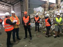 Ministrs iepazīstas ar atkritumu poligona “Janvāri” darbību