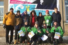 Tukuma Raiņa ģimnāzijas skolēni ziemas olimpiskajā festivālā