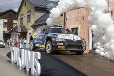 Kā rallijs Tukumā paviesojās /Papildināts/