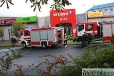 Tukuma RIMI veikalā dedzis serveris. Veikals slēgts