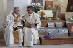 Jāni Saulīti iesvēta par Jaunpils, Džūkstes un Lestenes draudzes mācītāju /FOTO/