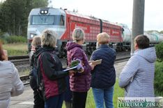 «Sirds uz perona» Slampes un Kandavas stacijās/FOTO/