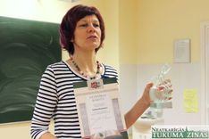 Skolotājai Sanitai Baumanei – «Ekselences balva» bioloģijā