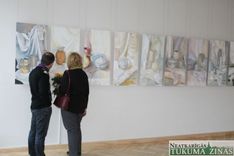 Tukuma tēlotājmākslas studija piecu gadu jubileju svin Slampē /FOTO/