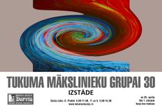 Sestdien atklās Tukuma mākslinieku grupas jubilejas izstādi