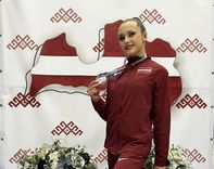 Tukuma sporta skolas vingrotājai – zelts 