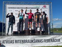 Visockis riteņbraukšanā izcīna bronzu kalnainajās Smiltenes sacensībās/papildināts/