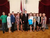 Zemgales vidusskola saņem «Mazo Pūci»