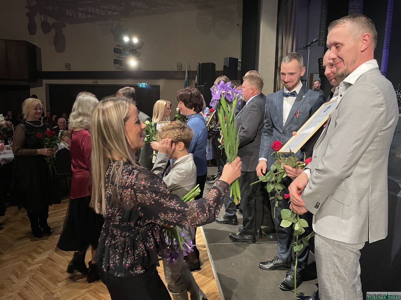 Valsts svētku svinīgajā pasākumā Kandavā un Tukumā